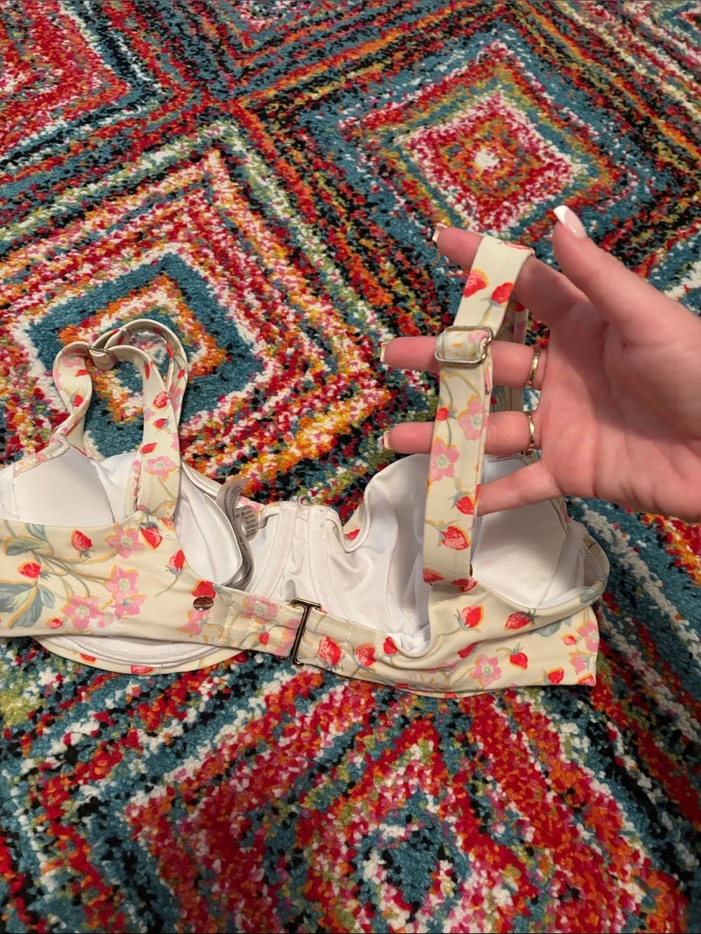 Victoria's Secret Floral Underwire Bikini Set